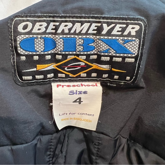 Obermeyer OBX Preschool igrow Ski Bib Overalls Suspenders Snow Pants Suit Size 4 - Picture 8 of 15